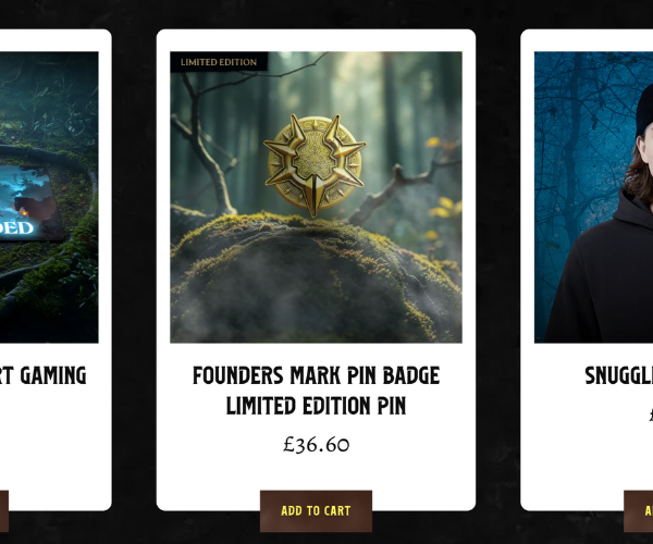 Limited Edition Enshrouded pin